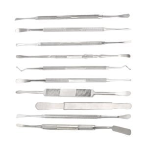 10 Pc Periosteal Elevator Set - Surgical & Dental Tissue Elevation Instruments