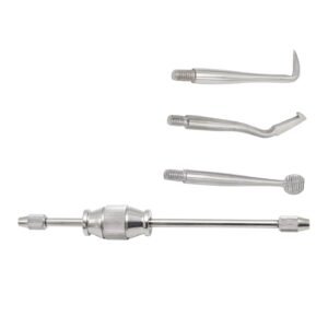 5 Pc Morrel Crown Remover Set - Orthodontic & Dental Crown Removal Instruments