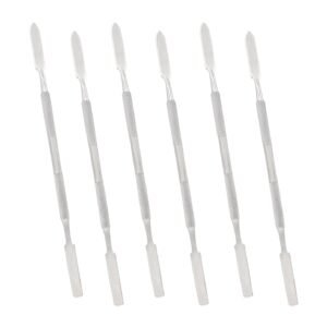 6 Pcs Cement Spatulas Double-Ended Set - Dental Mixing & Lab Instruments
