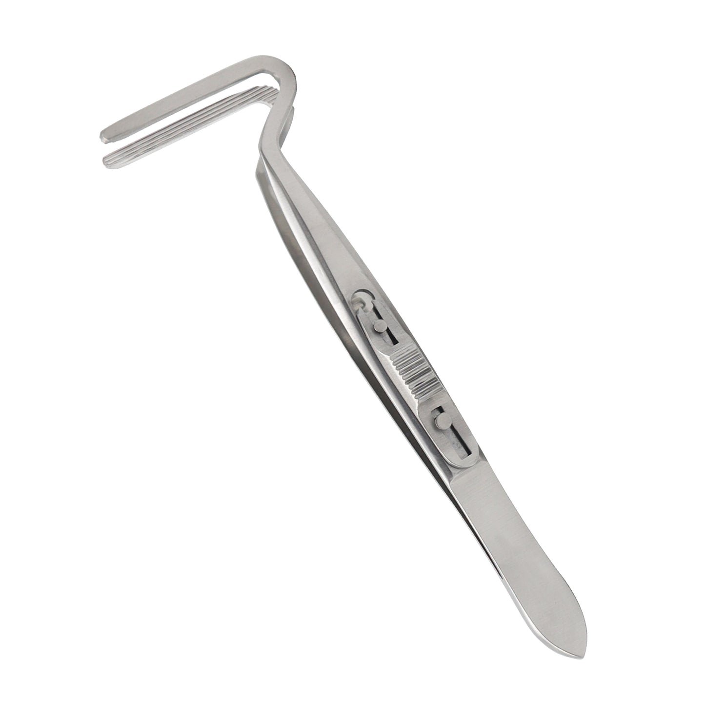 Berke Ptosis Forceps with Slide Lock - 27mm Longitudinally Grooved Jaws - Image 2