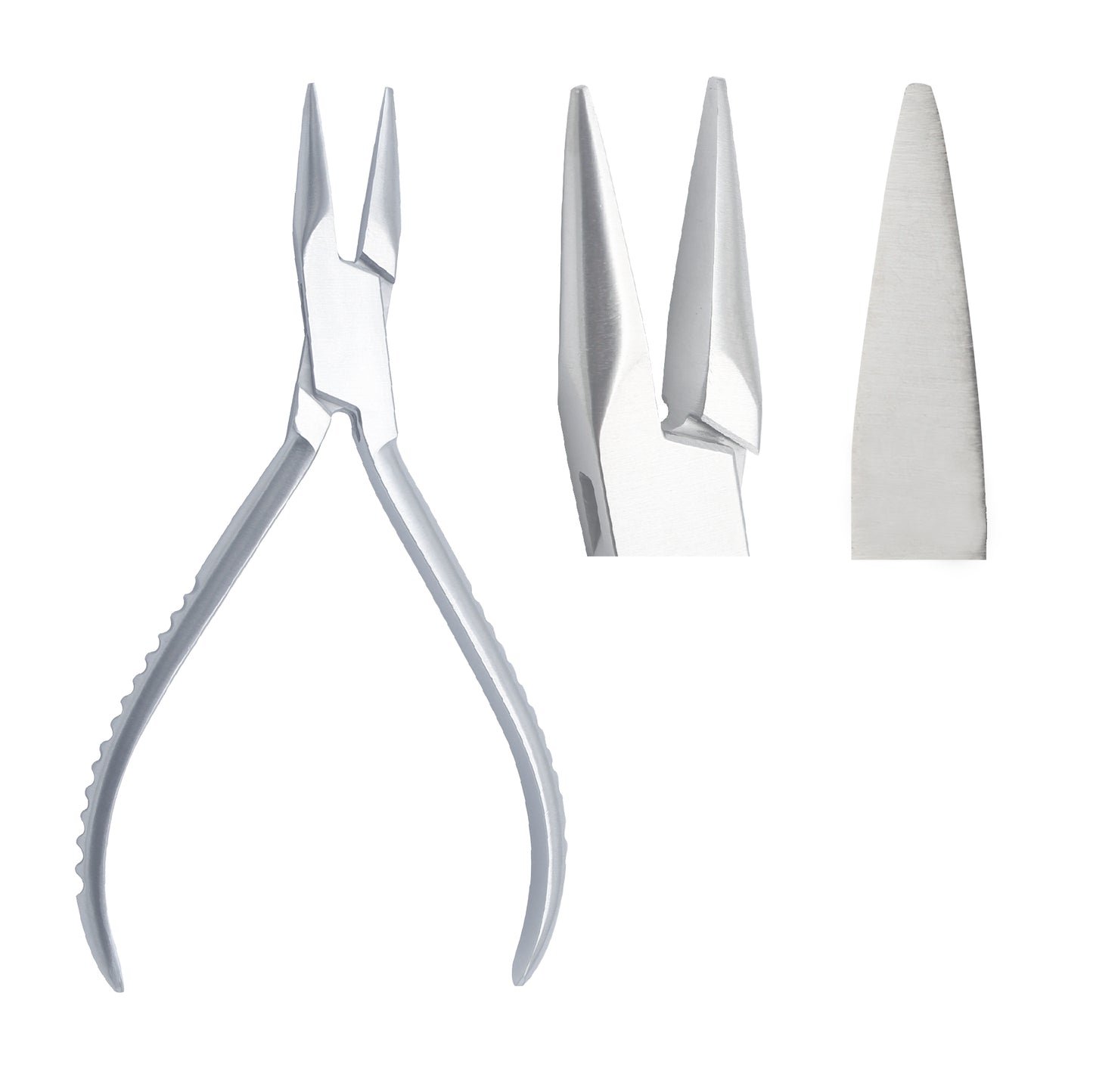 Flat Semicircular Snip Nose Pliers Diameter 1.5mm, 150mm - Precision Surgical Tool